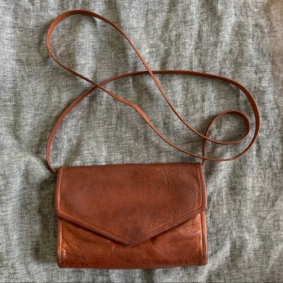 julia duren Handbags - Vintage Julia Duren leather crossbody organizer